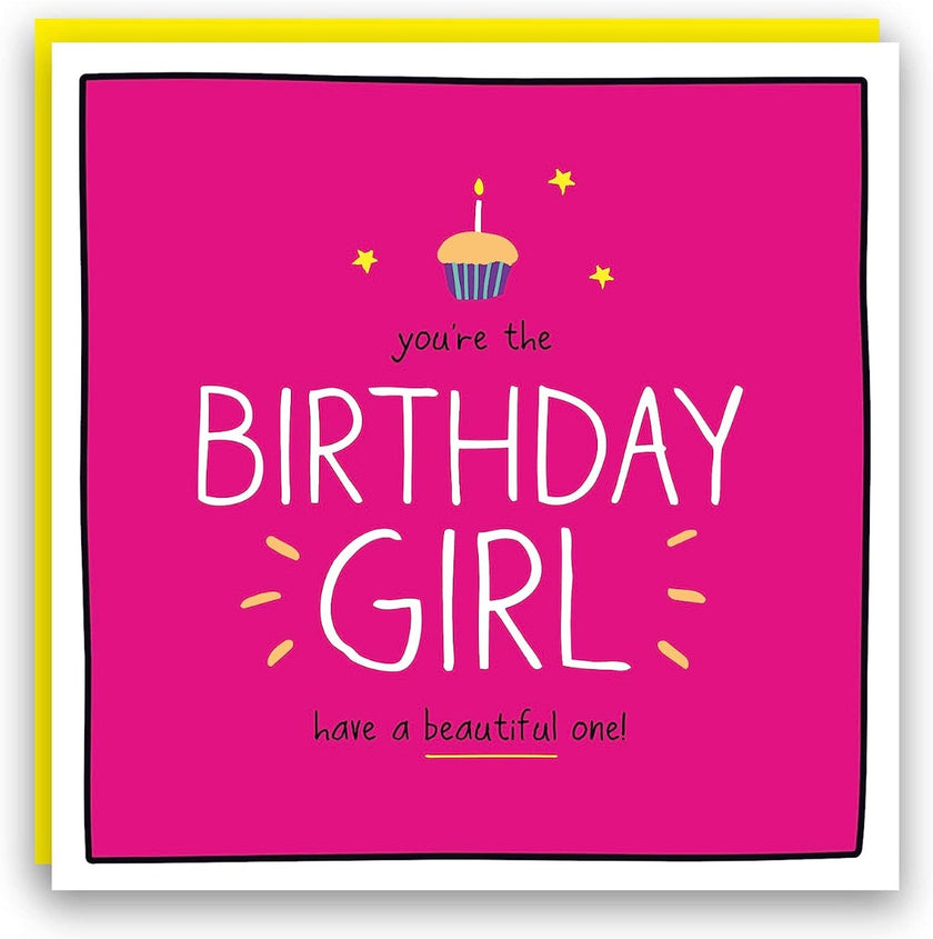 Beautiful Birthday Girl Birthday Card