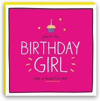 Beautiful Birthday Girl Birthday Card