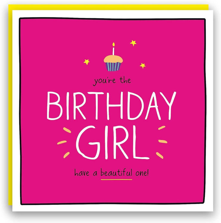 Youre the Birthday Girl Card image