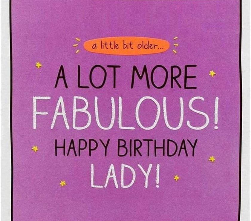 A Lot More Fabulous Birthday Card - House of Cards