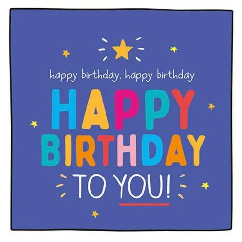 Happy Happy Birthday Card