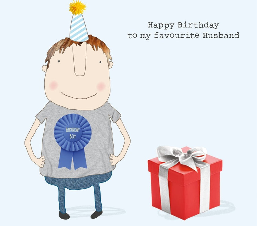 Favourite Husband Birthday Card