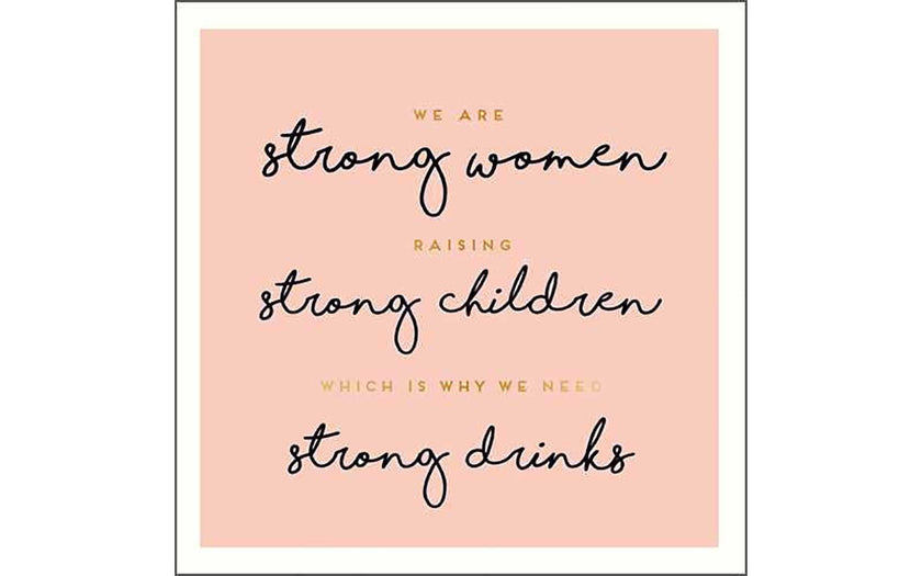 Strong Women Birthday Card
