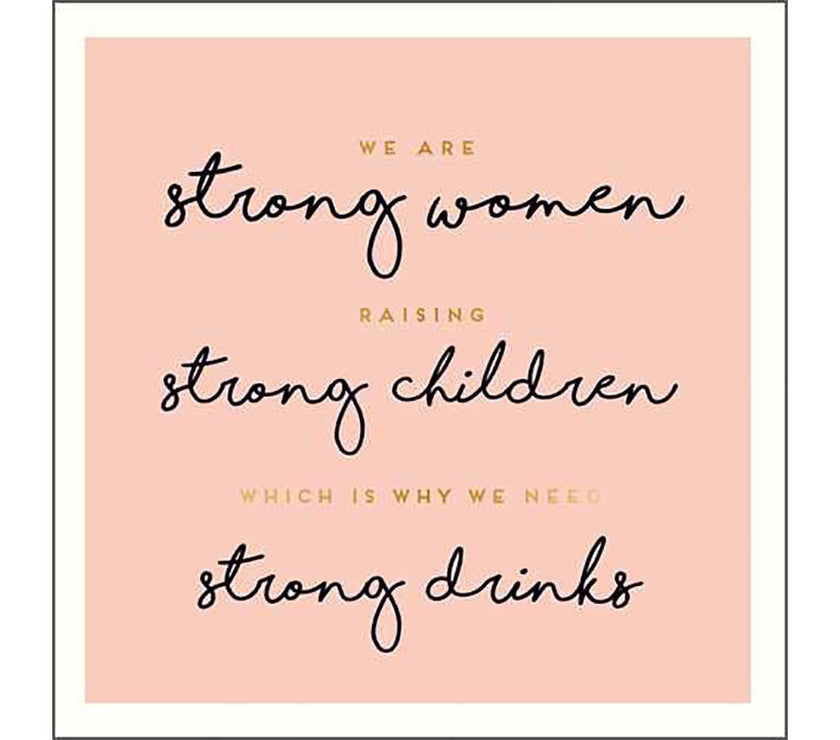 Strong Women Birthday Card