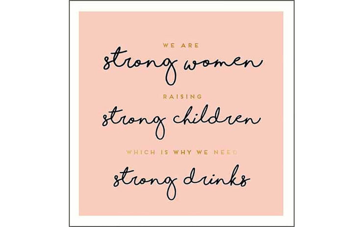 Strong Women Birthday Card