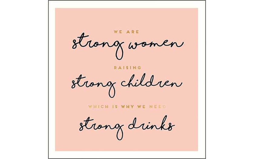 Strong Women Birthday Card