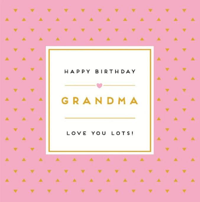Grandma Birthday Card - House of Cards