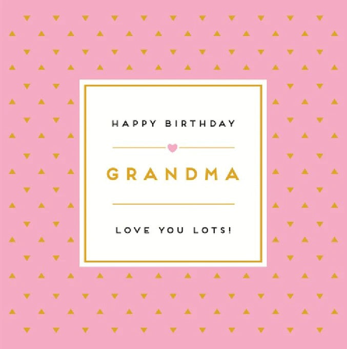 Grandma Birthday Card