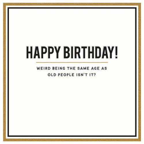 Alice Weird Birthday Card - House of Cards