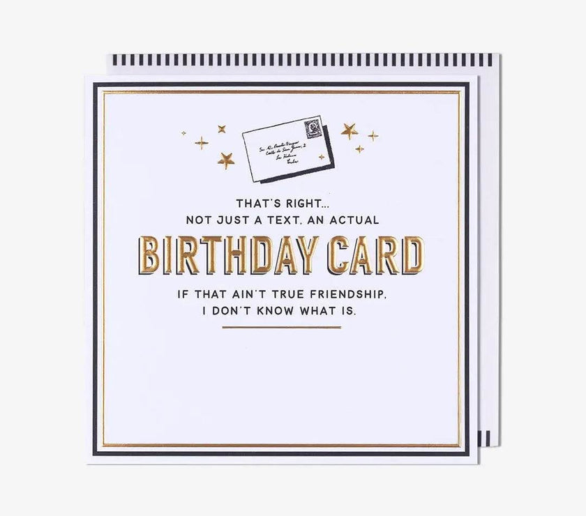 Actual Birthday Card - House of Cards