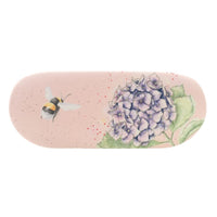 Hydrangea and Bee Glasses Case