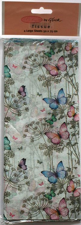Luxury Butterfly Trail Tissue Paper