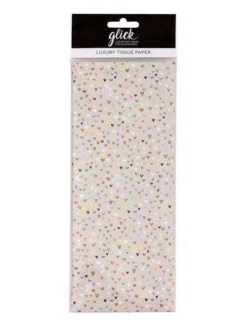 Luxury Hearts Tissue Paper