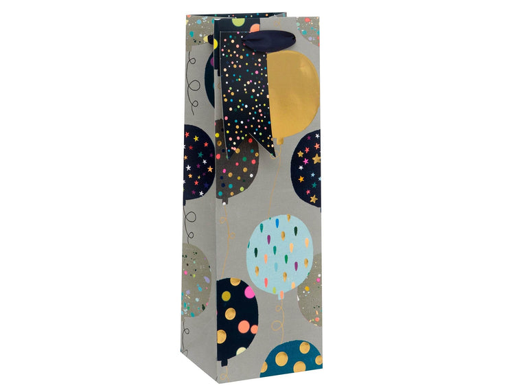 Balloons Bottle Gift Bag - House of Cards