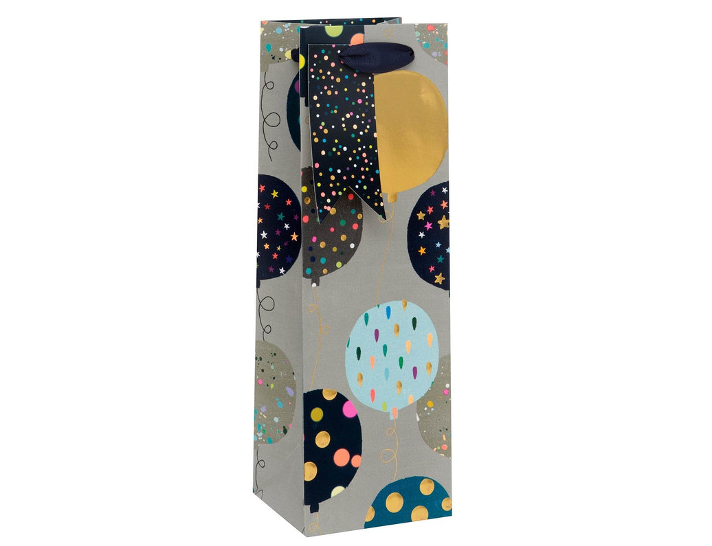 Balloons Bottle Gift Bag - House of Cards