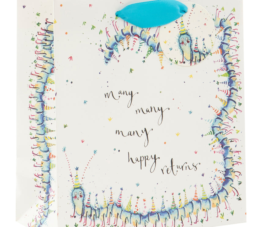 Many Happy Returns Centipede Gift Bag