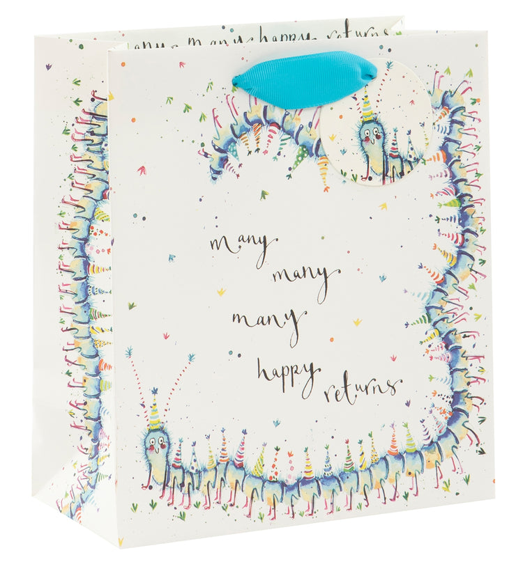 Many Happy Returns Centipede Gift Bag
