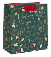 Luxury  Berries Collection Medium Xmas Gift Bag