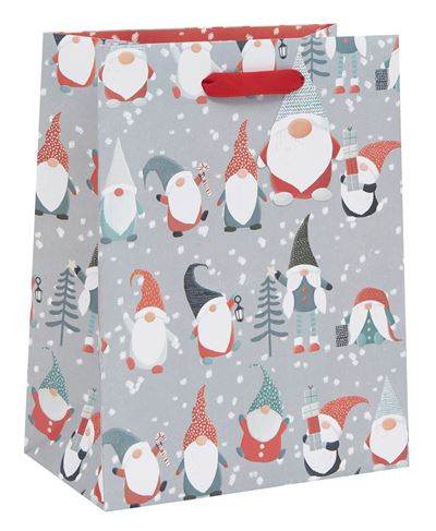 Luxury Snowy Gonks Medium Gift Bag - House of Cards