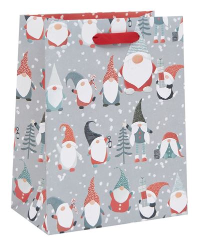 Luxury Snowy Gonks Medium Gift Bag