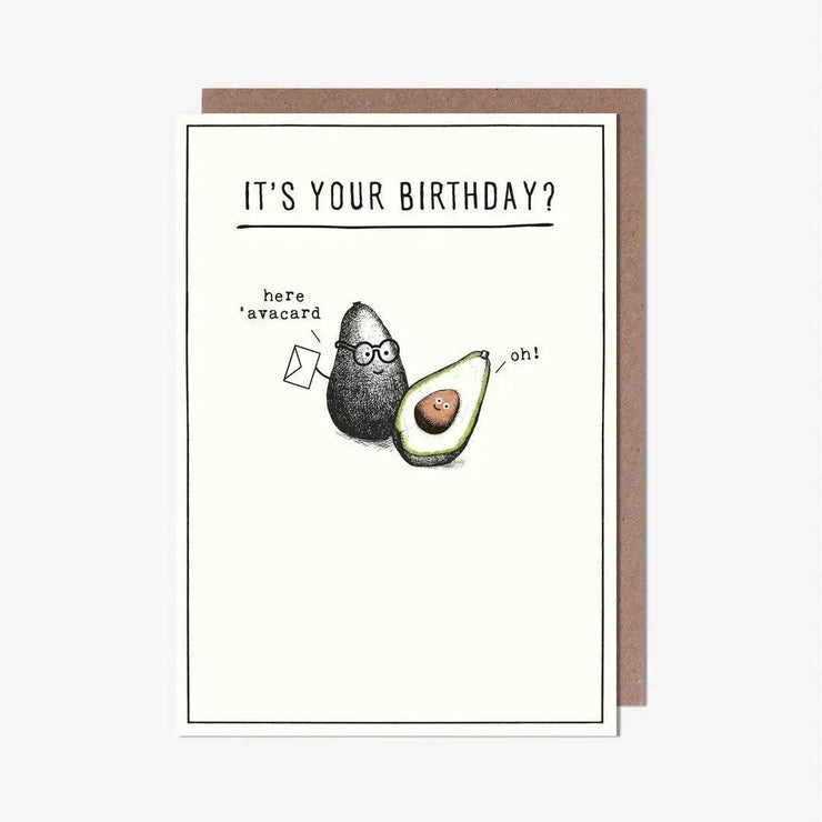 Avacard oh! Birthday Card - House of Cards
