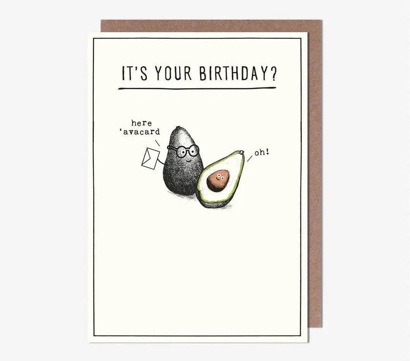 Avacard oh! Birthday Card - House of Cards