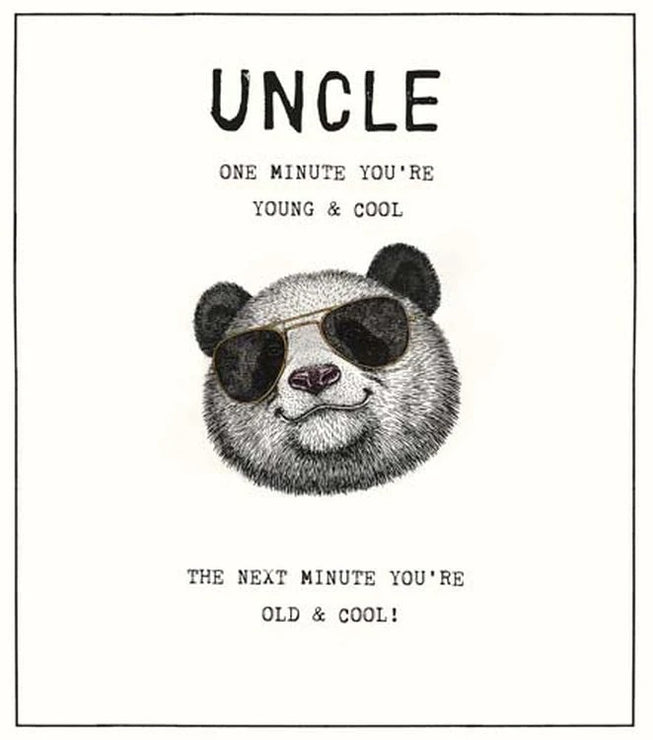 Cool Uncle Birthday Card