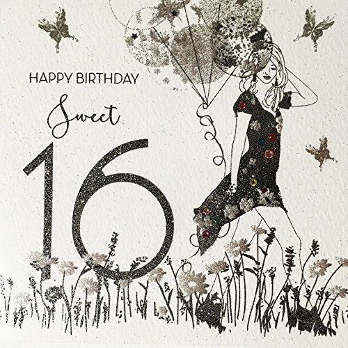 Sweet 16 Birthday Card