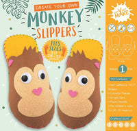 Create Your Own Monkey Slippers