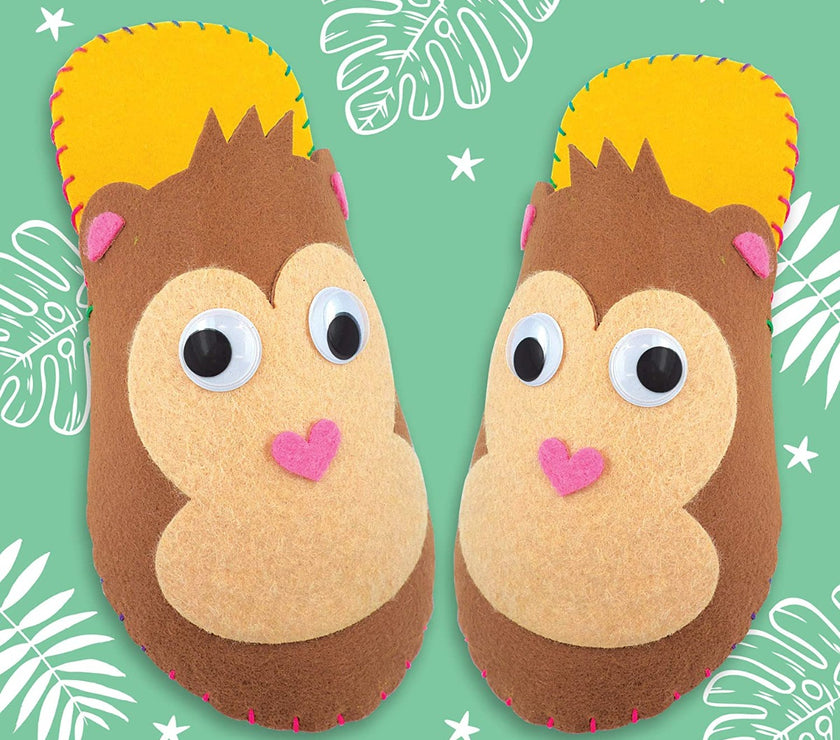 Create Your Own Monkey Slippers