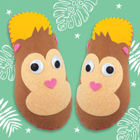 Create Your Own Monkey Slippers