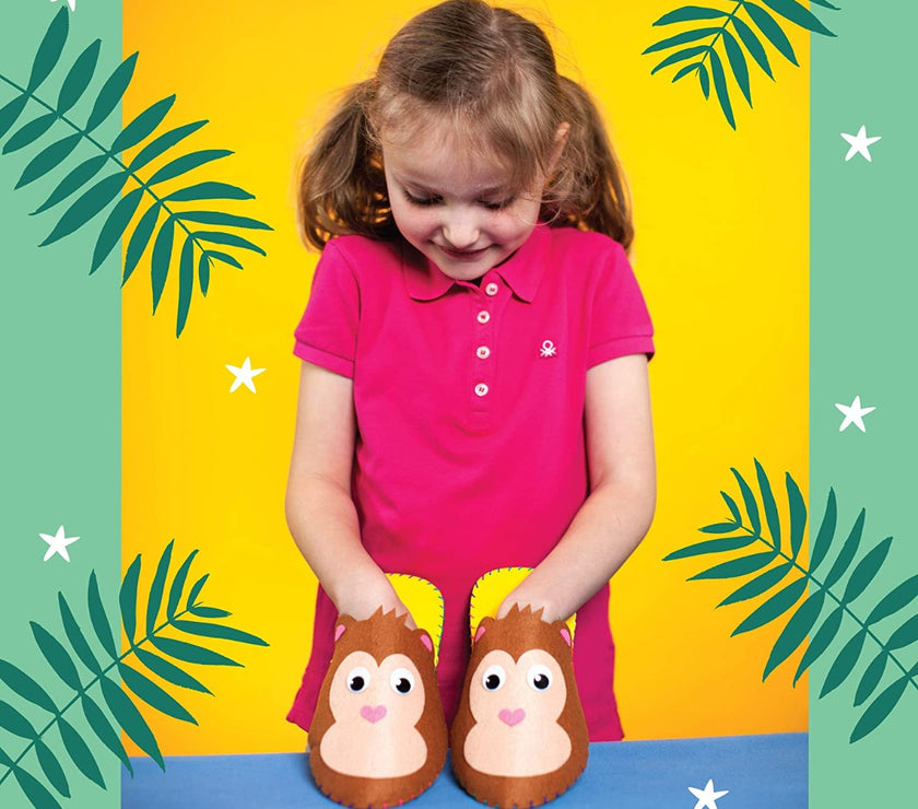 Create Your Own Monkey Slippers