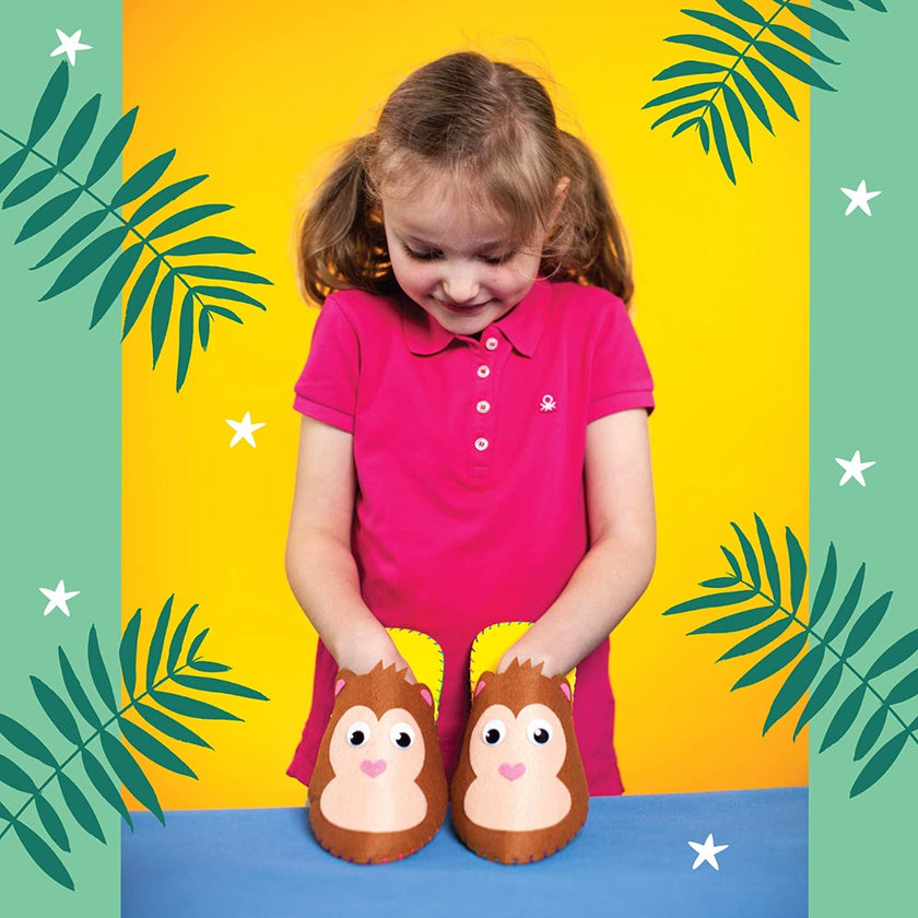 Create Your Own Monkey Slippers