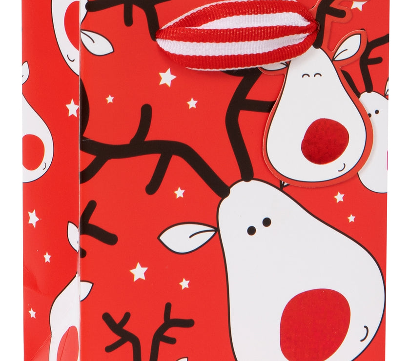 Reindeer Selfie Small Gift Bag