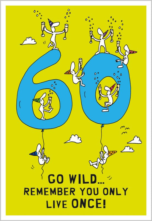 Harolds Planet 60th Birthday Card