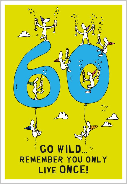 Harolds Planet 60th Birthday Card