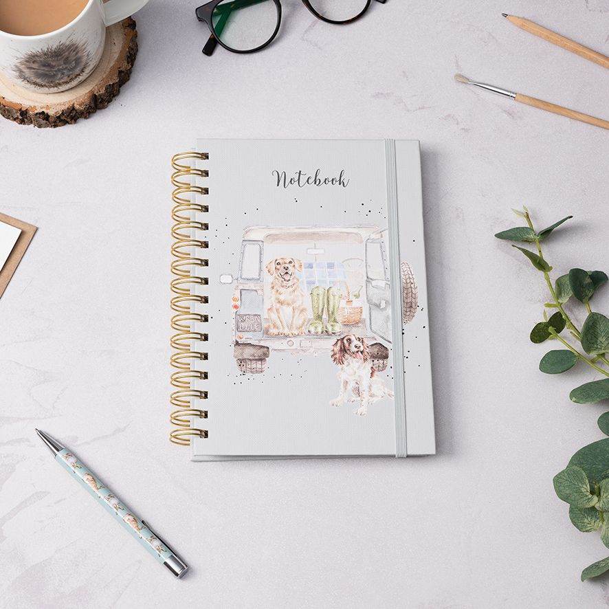 Paws For a Picnic Labrador Notebook - House of Cards