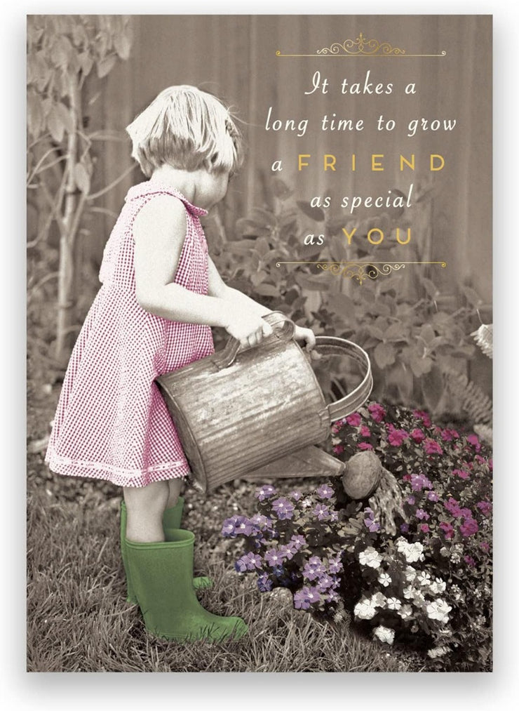 Grow A Friend Birthday Card