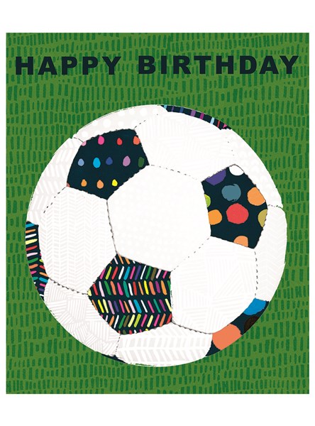 Hunky Dory Football Birthday Card