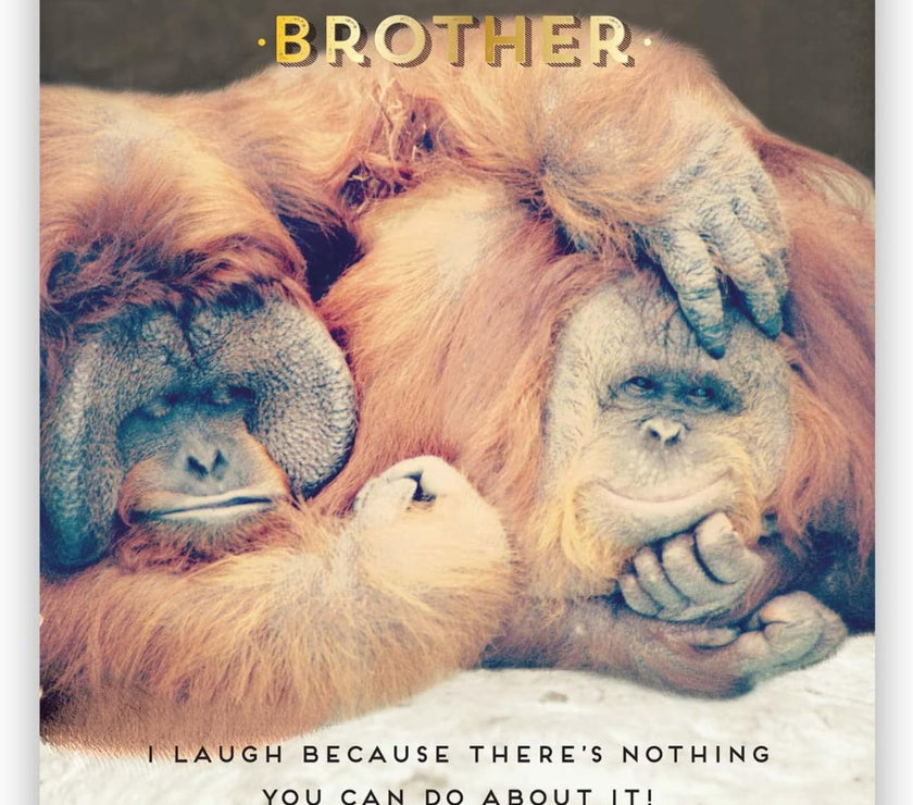 Brother Smile Birthday Card