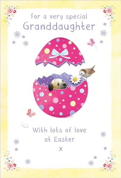 Granddaughter Easter Card