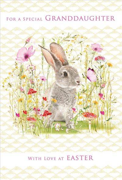 Granddaughter Special Easter Card - House of Cards