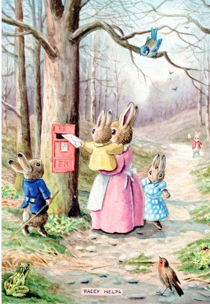 Post Box Birthday Card
