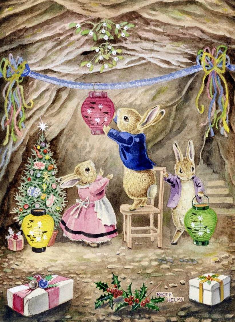 Nostalgia World Decorations Christmas Card - House of Cards