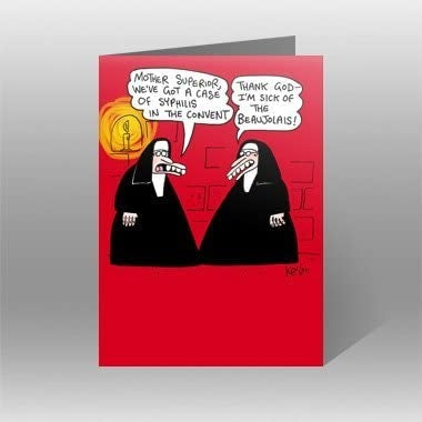 Nuns Birthday Card
