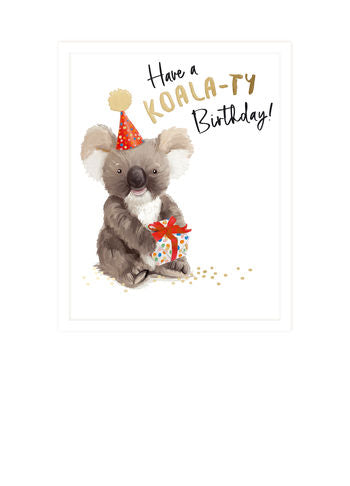 Koala Birthday Card