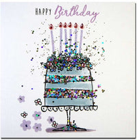 Cake Candles Birthday Card