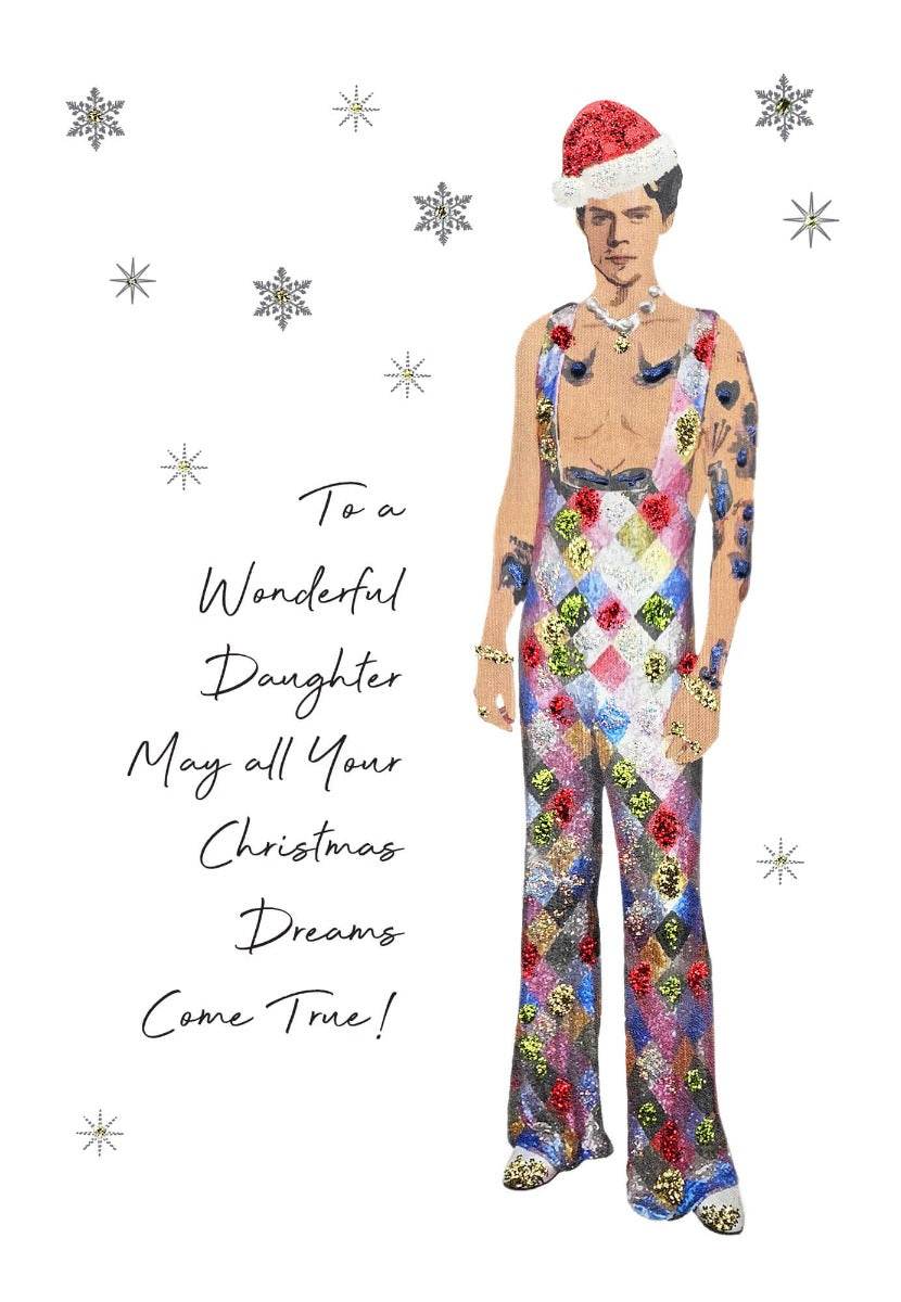 Styles Daughter Christmas Card - House of Cards