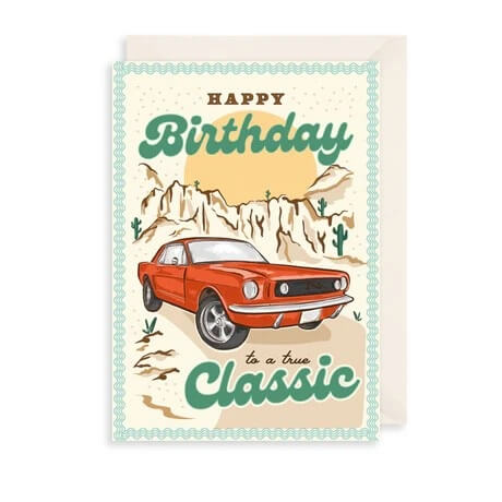 Howdy Classic Birthday Card