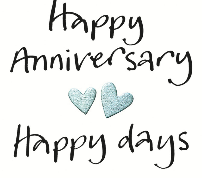 Happy Days Anniversary Card